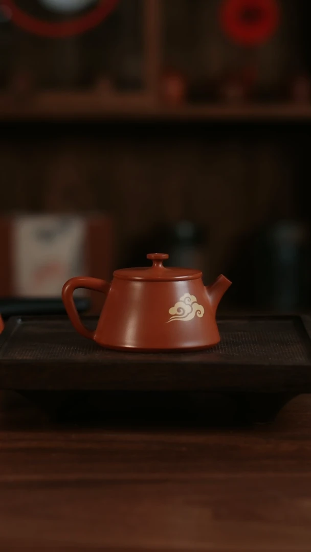 【闪购商品】二生陶作100cc祥云石瓢