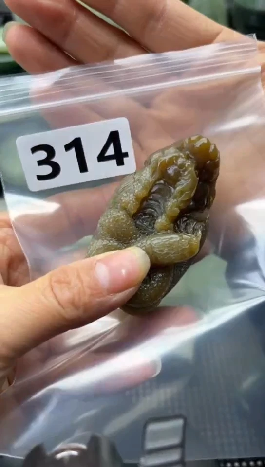 未镶嵌和田玉珠宝半成品玄武