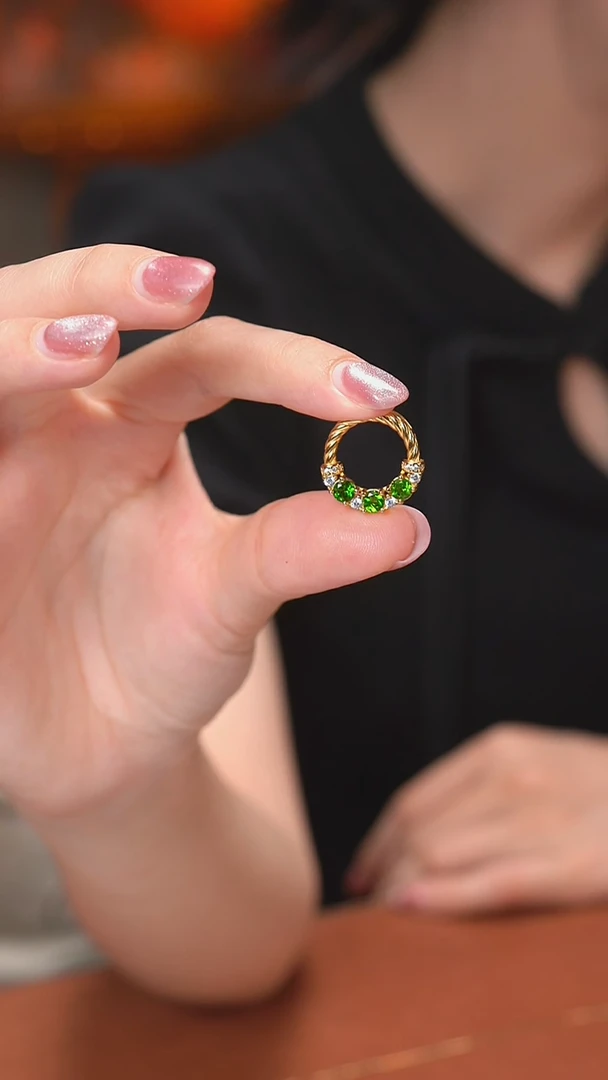 未镶嵌透辉石吊坠JYCX23072002