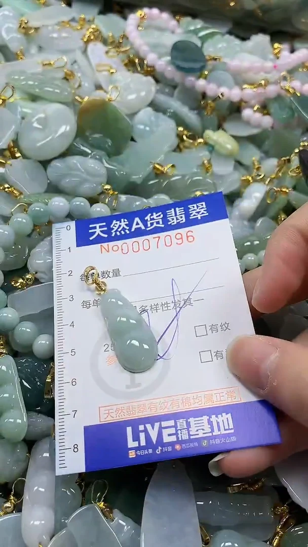 颈饰未镶嵌翡翠纯天然a货翡翠