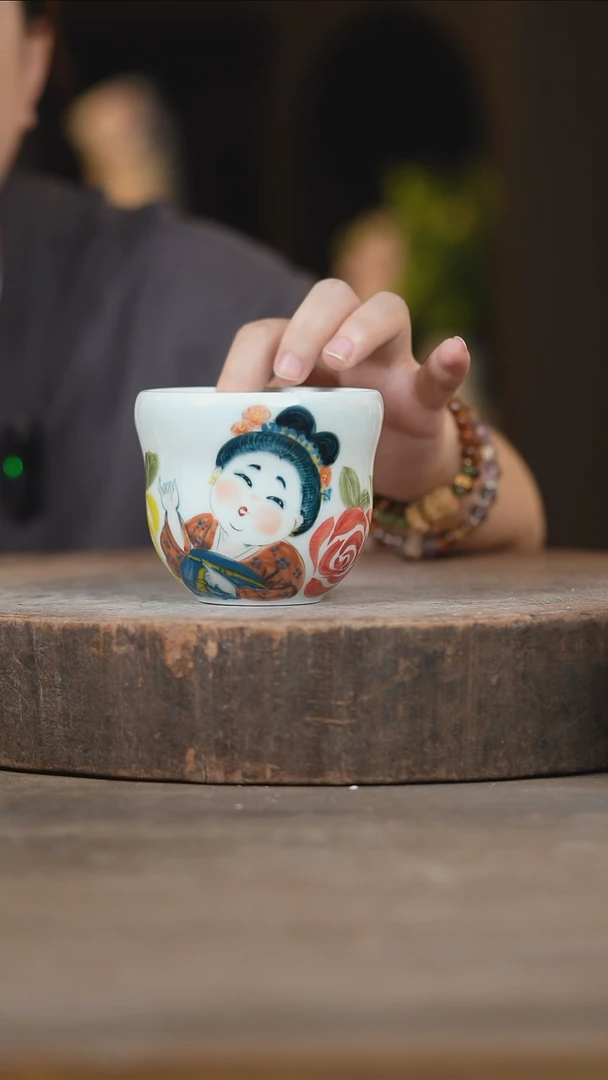 瓷片景德镇高温釉下彩（食品级）