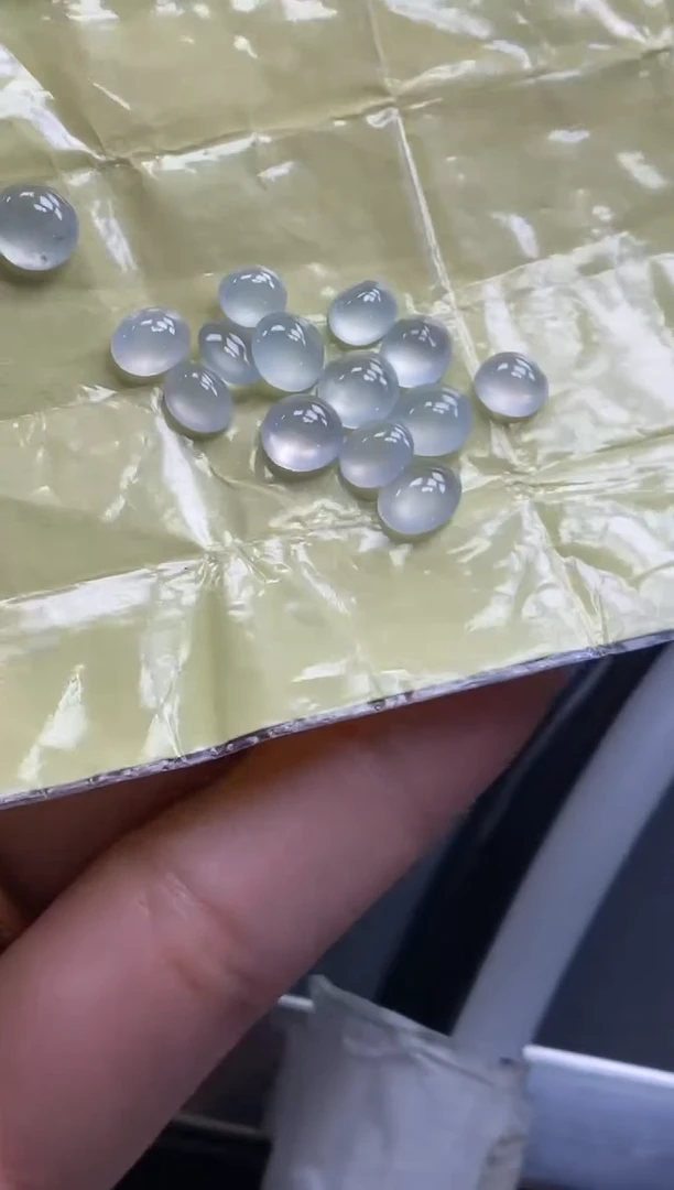 翡翠裸石天然翡翠裸石蛋面4