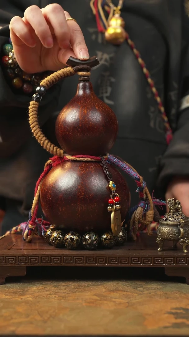 180大漆一物一拍记葫堂出品【不带手串】