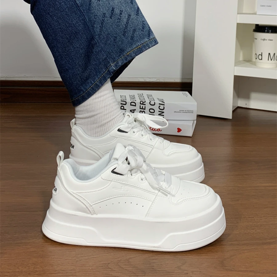 回力小白鞋女款2025新款爆款厚底增高韩版板鞋chic港风休闲鞋女鞋