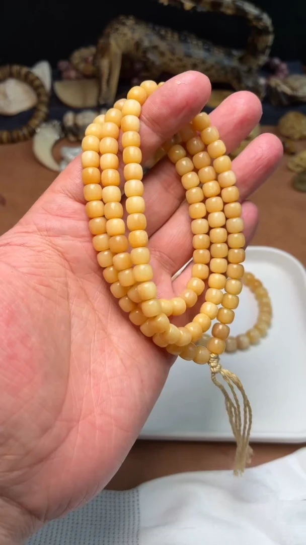 牛骨其他明****p杂件053-马骨老料长串-107