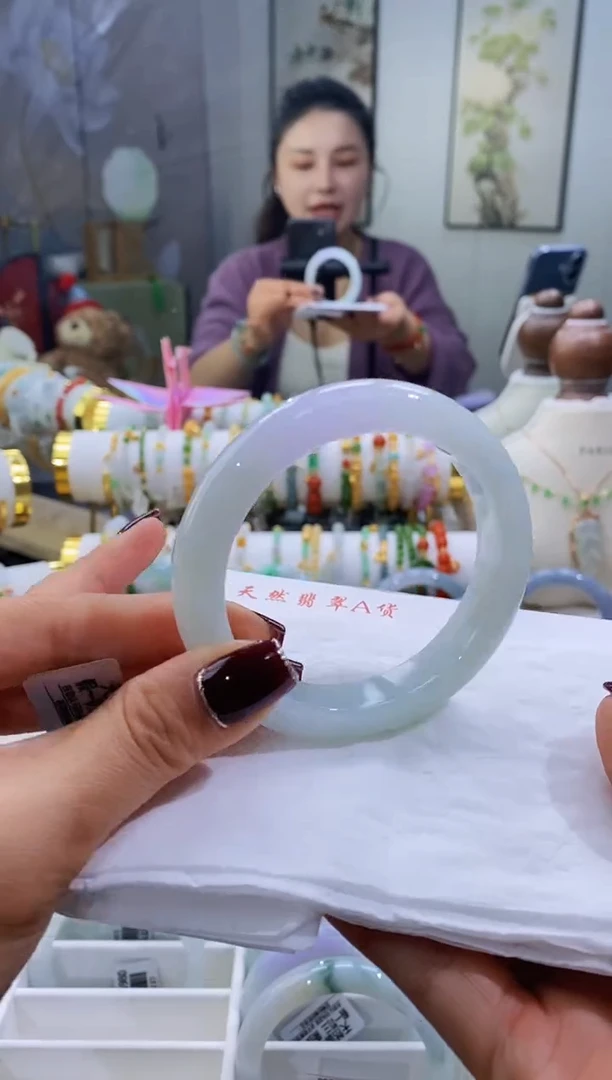 未镶嵌手镯翡翠95号57.4/11.9*8.9 厚装