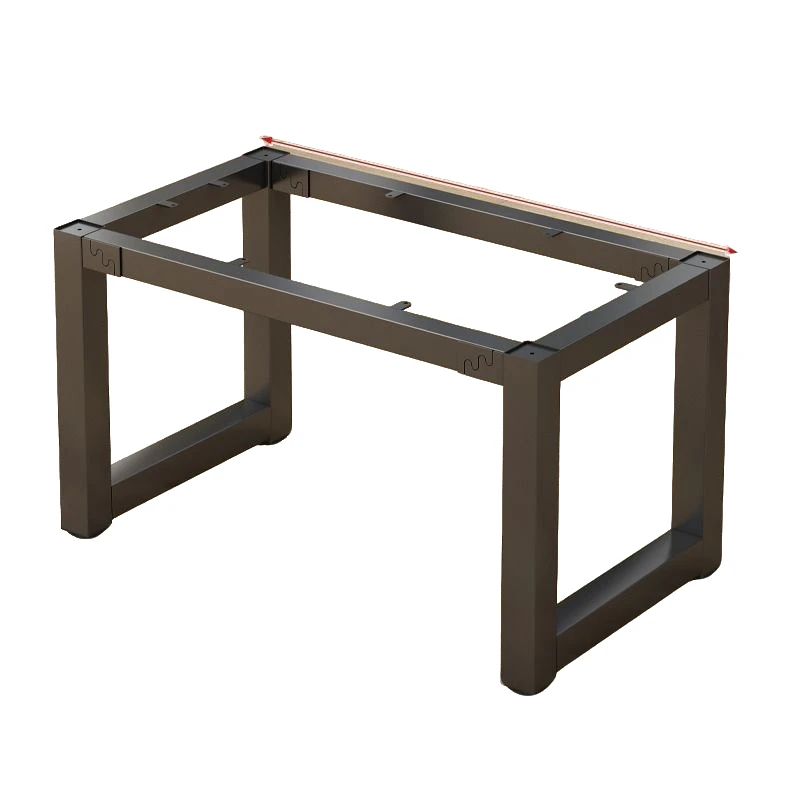 加厚定制金属铁艺桌腿桌脚支架办公会议桌架茶几餐桌底座桌腿架