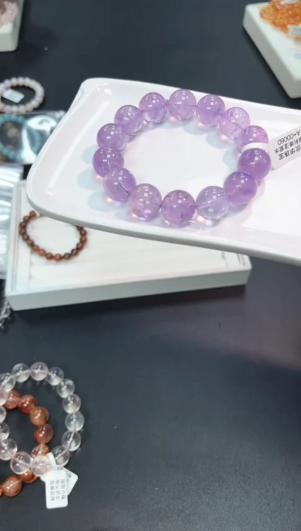 【闪购商品】水晶手串未镶嵌91V多样性发其一1条默认微瑕