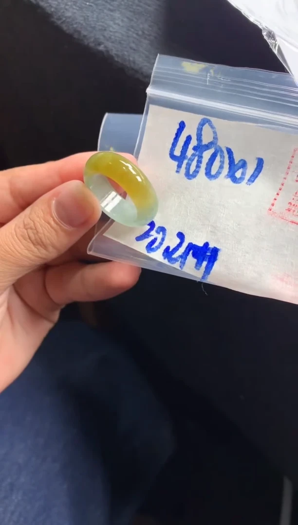 【闪购商品】定制翡翠未镶嵌戒圈#480元-毛货需精细抛光