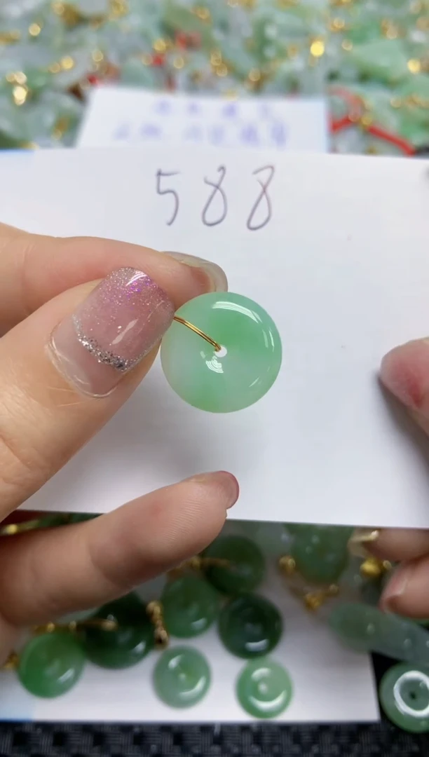 【闪购商品】翡翠颈饰合金   天然A货翡翠