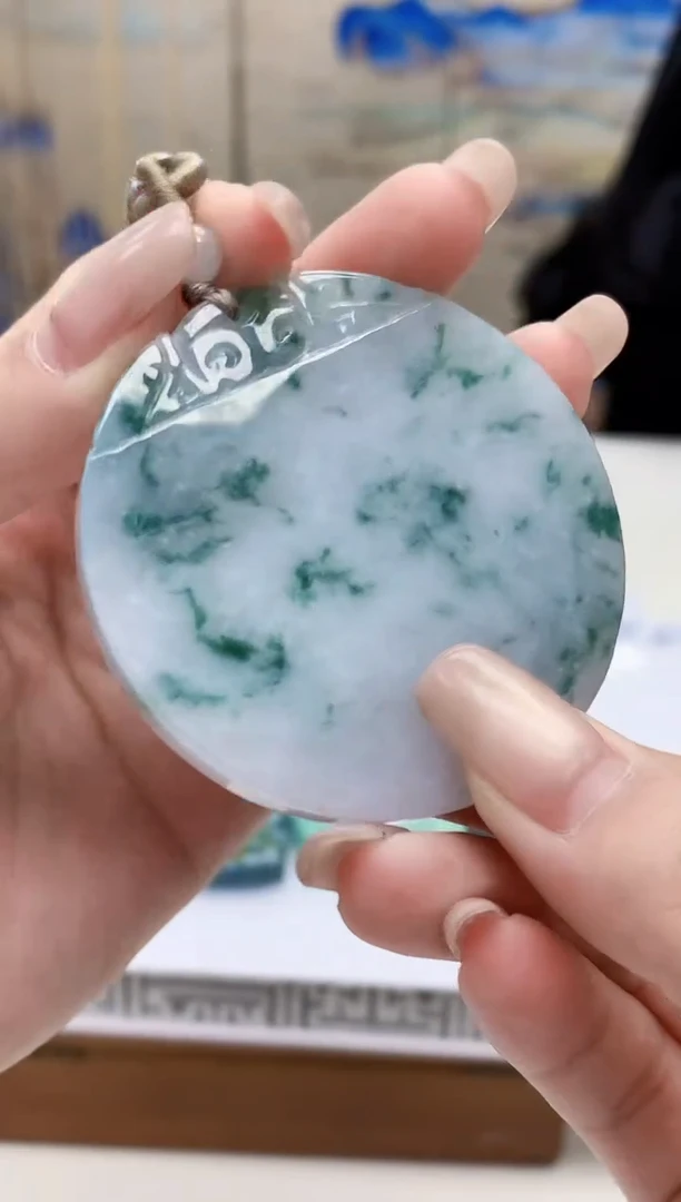 定制翡翠未镶嵌4852lr-毛货挂件68