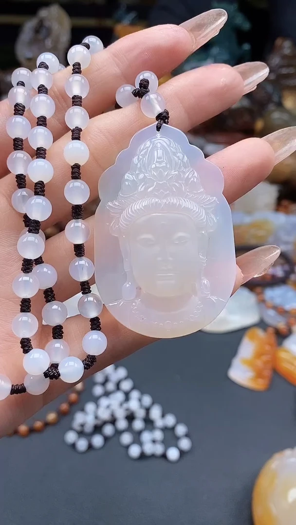 【闪购商品】玛瑙/玉髓颈饰未镶嵌dd