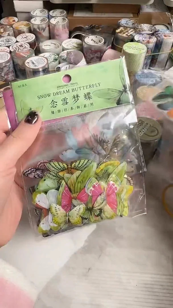 米*1-9 翅膀标本师贴纸 8款