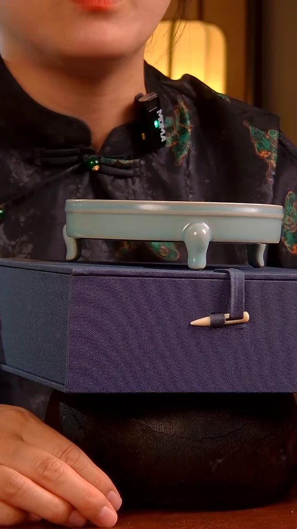 带款 三足洗 微二