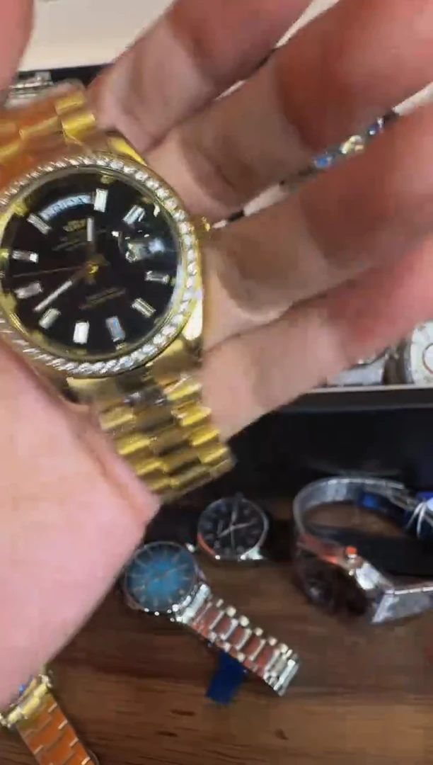 金属全自动机械手表11