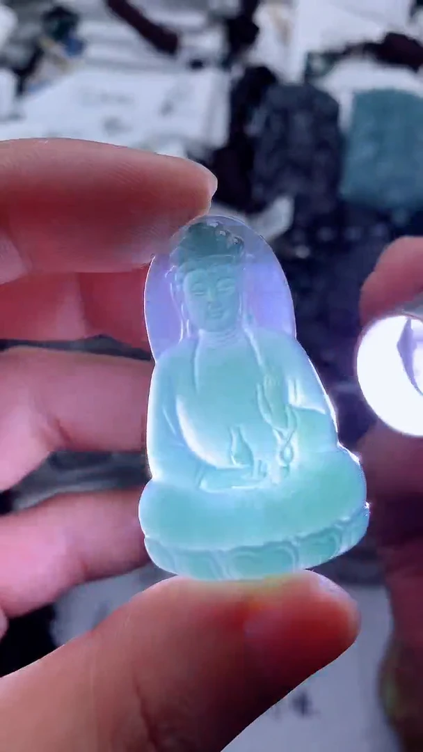 翡翠未镶嵌颈饰888
