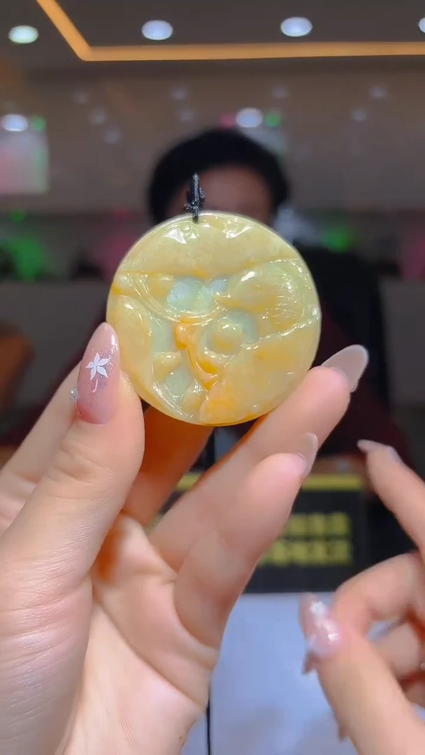 颈饰未镶嵌翡翠01/1211/YY/鱼