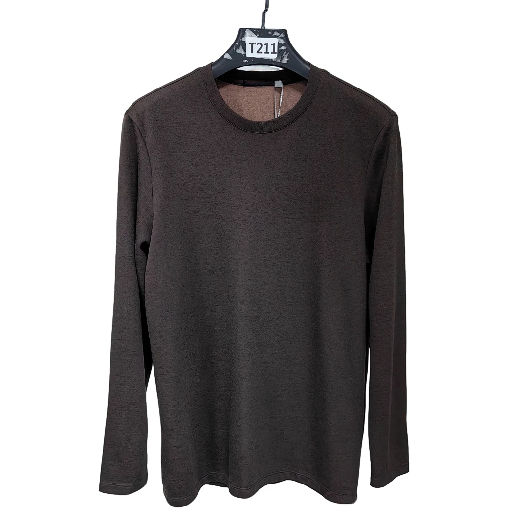 T211【巴塞L】新款商务男士长袖T恤#3309