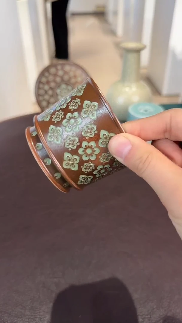 青瓷手工茶器包邮