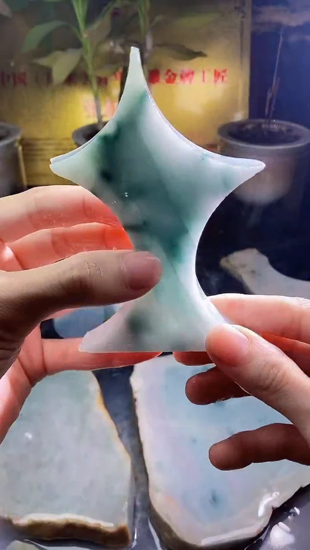 未镶嵌挂件翡翠小雨125