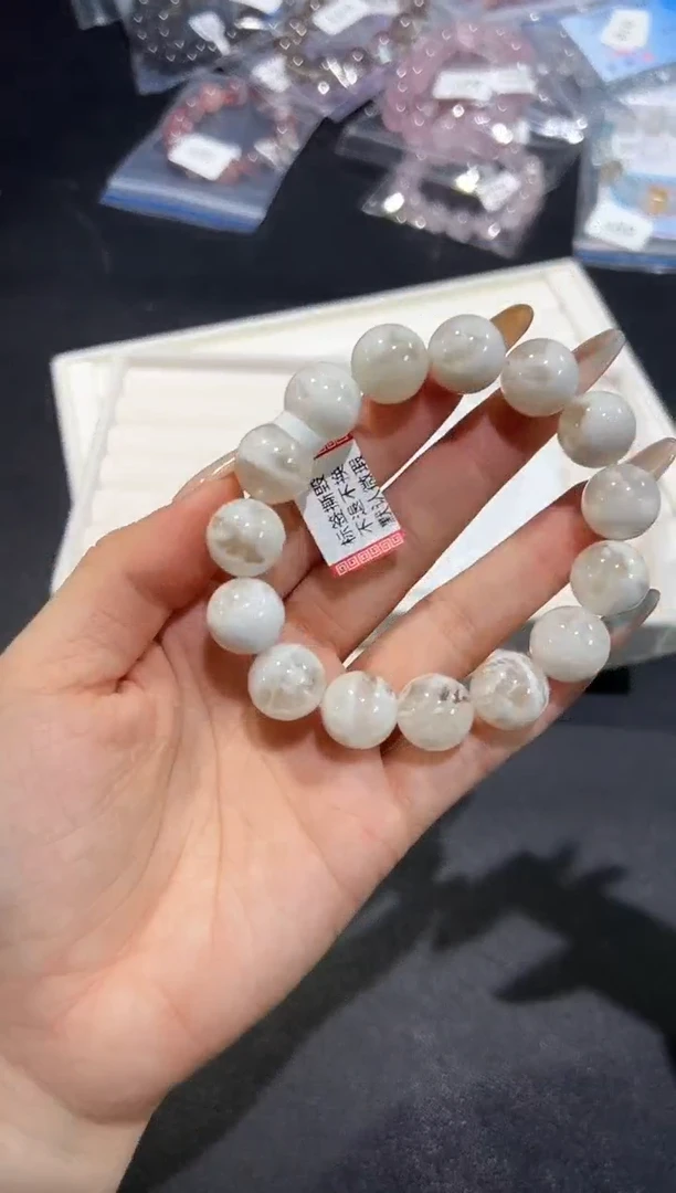未镶嵌手链水晶37b多样性发其一【1条】默认微瑕13mm