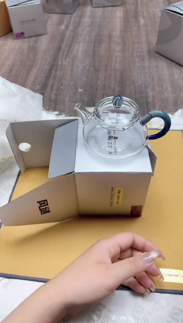 其他风谜小幸壶雅蓝+茶巾