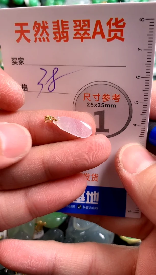 【闪购商品】翡翠颈饰18K金镶嵌14008658