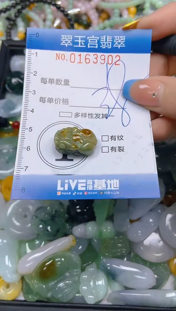 翡翠未镶嵌颈饰闪购0163902