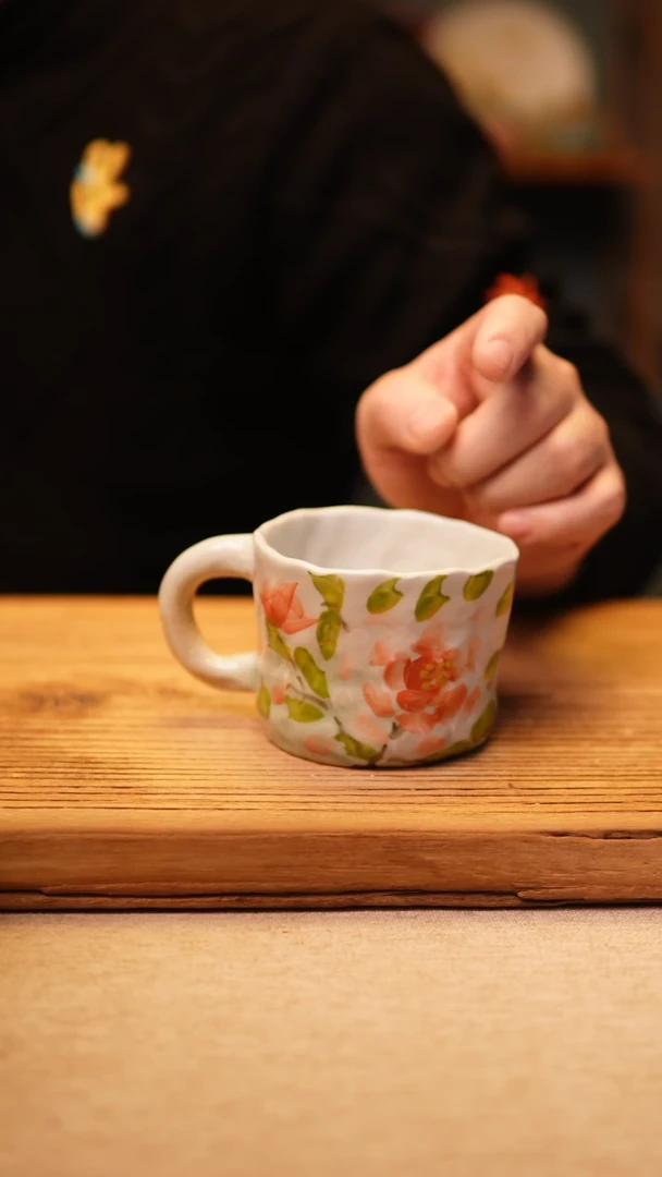 【闪购商品】@@陶园瓷舍@@纯手工手绘@高温釉下彩