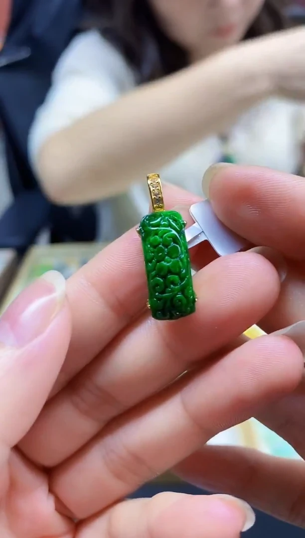 颈饰未镶嵌翡翠翡翠吊坠