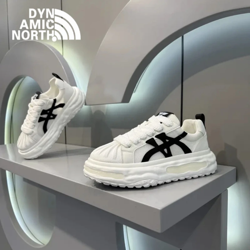 动感北面男鞋夏季轻便透气网面休闲鞋时尚百搭潮流软底防滑运动鞋