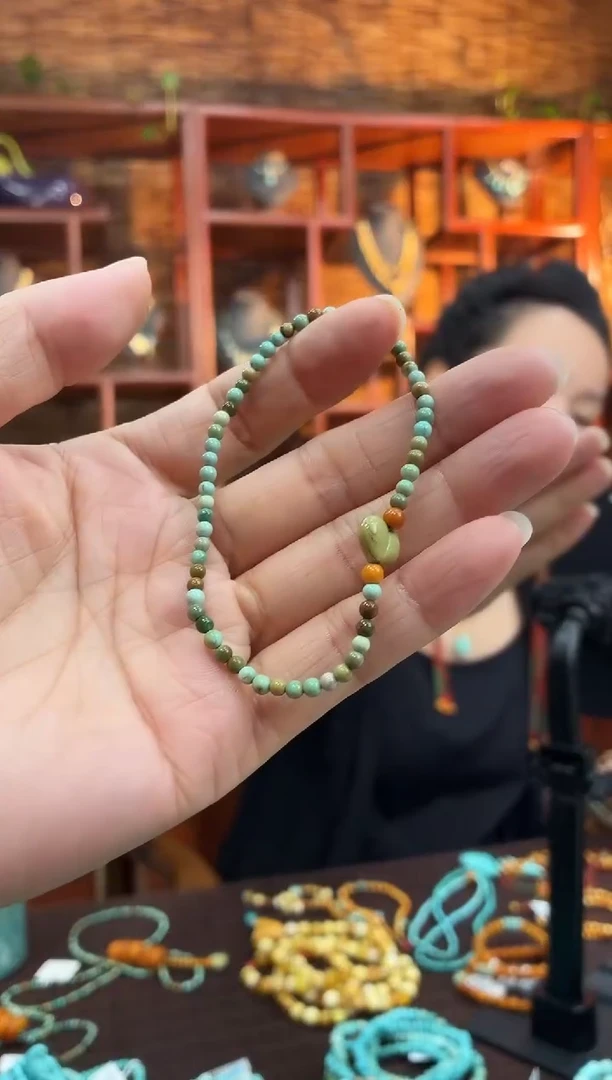 裸石琥珀未镶嵌手串多样性发一件