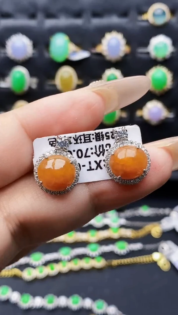 银S925镶嵌戒指翡翠2131