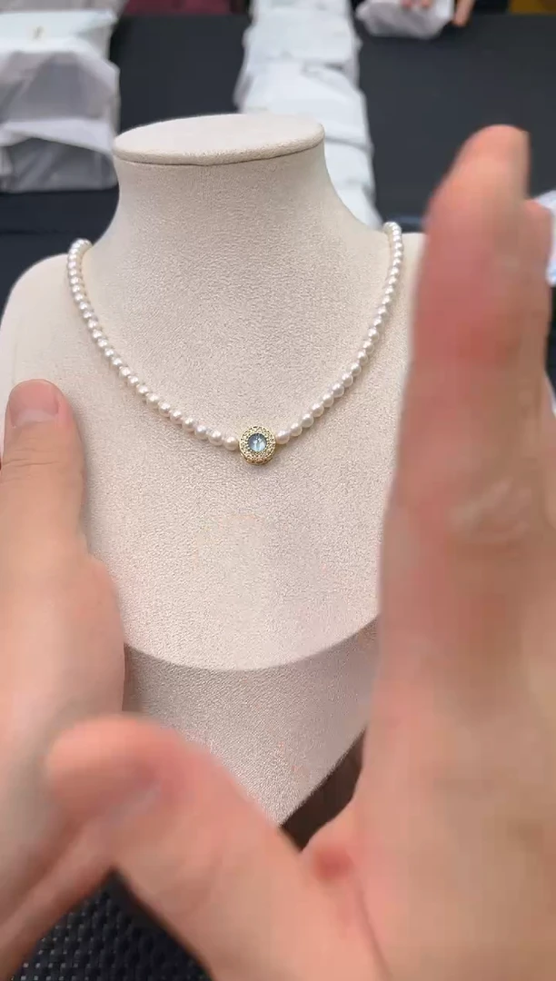 未镶嵌淡水珍珠耳饰xl3177