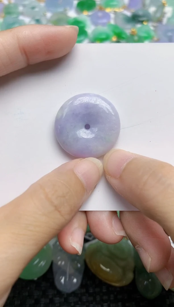翡翠未镶嵌颈饰天然翡翠A货