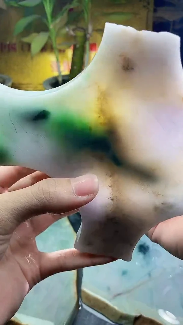 未镶嵌挂件翡翠小雨278