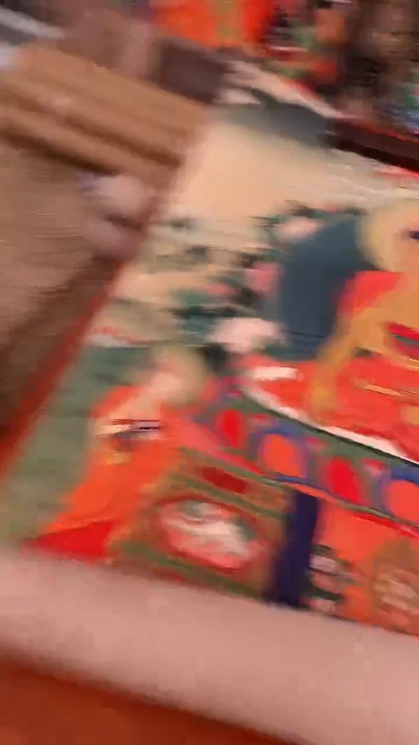 装裱画精美唐卡tk16081