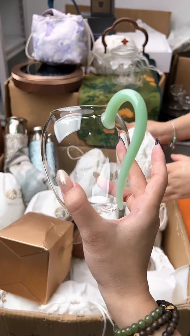 禾墨清雅茶海青玉色