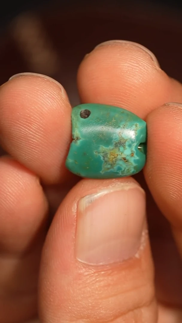 未镶嵌绿松石套链冲赛康胡子哥，DIY一110