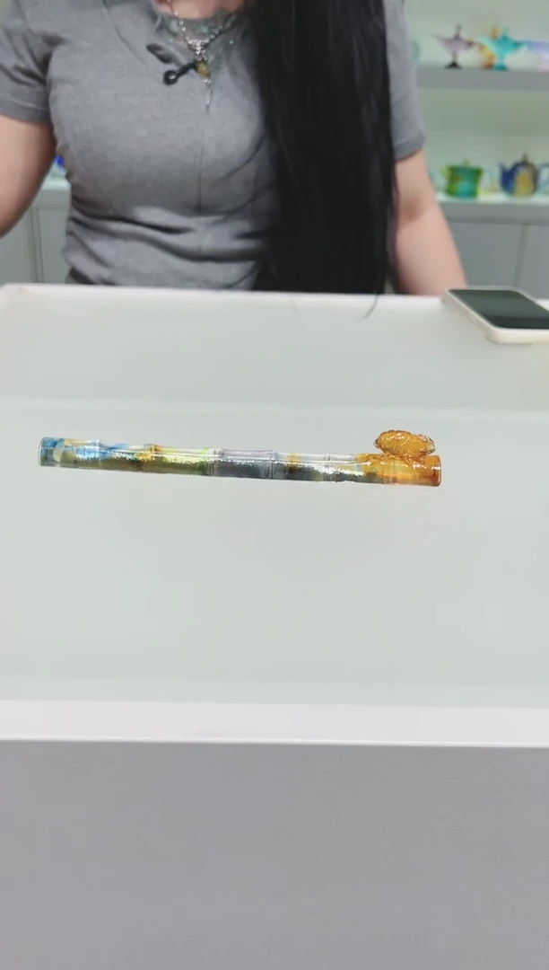 手工艺品琉璃古法琉璃香插