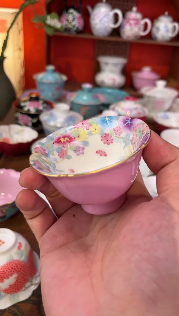 景德镇纯手绘陶瓷茶具