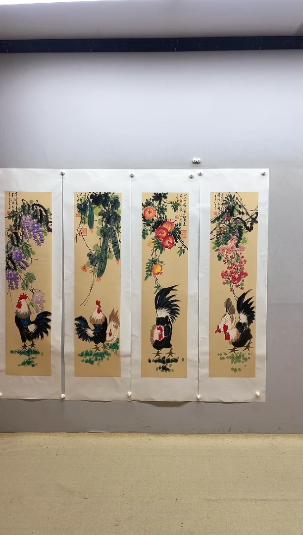 【闪购商品】国画张金专 国画作品