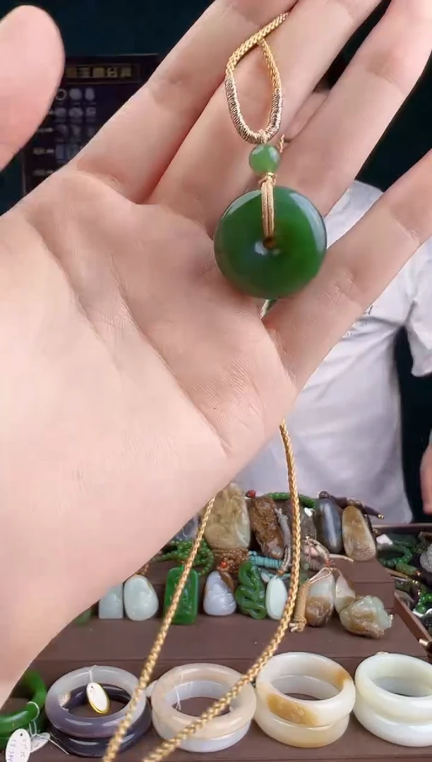 和田玉未镶嵌颈饰多样性发货 拍一单发一个