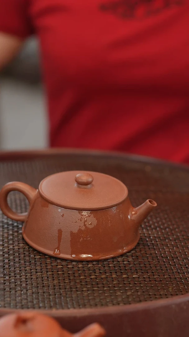 茶壶紫砂紫泥泥料 150cc
