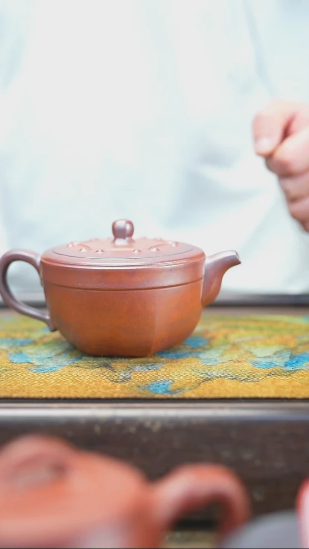 【闪购商品】紫砂茶杯1.23 火云烧 紫砂壶