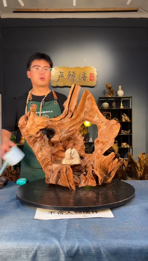 木卢师傅根艺作品（不包含人物摆件）