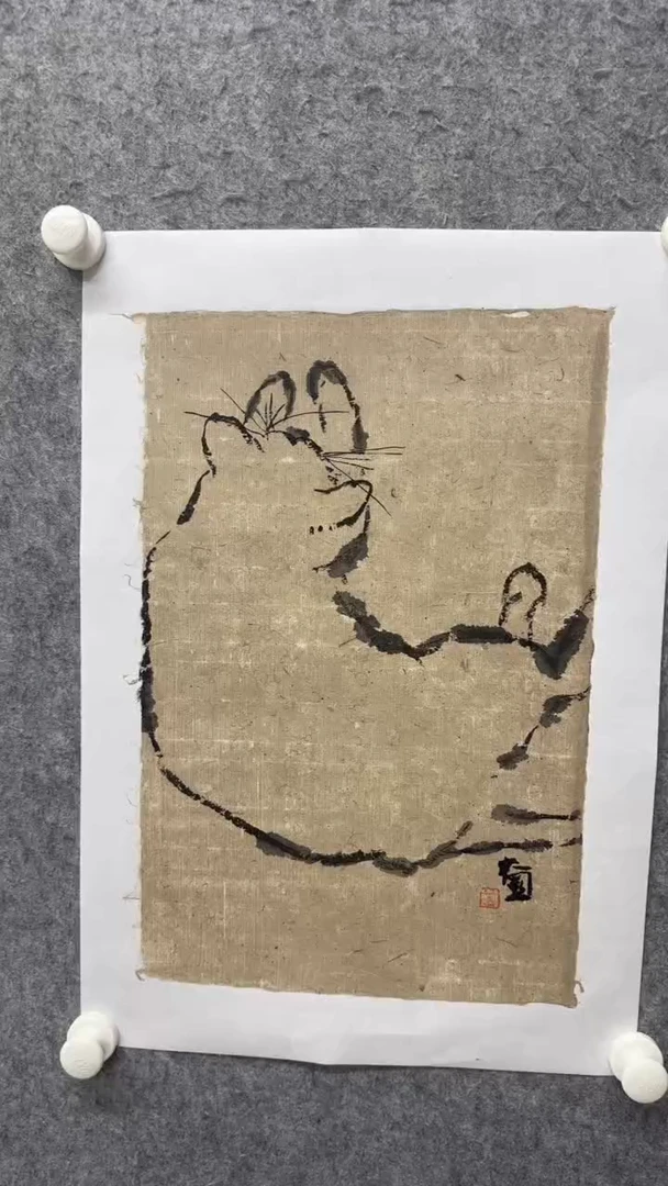 国画写意画花鸟画手绘
