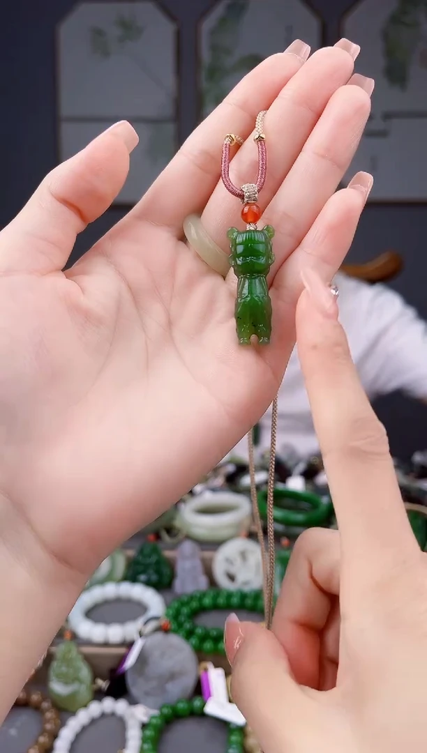 颈饰未镶嵌和田玉 多样性发货拍一单发一个