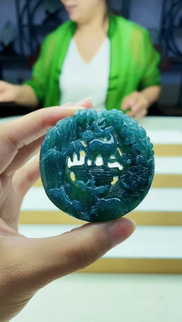 未镶嵌定制翡翠毛货09160250
