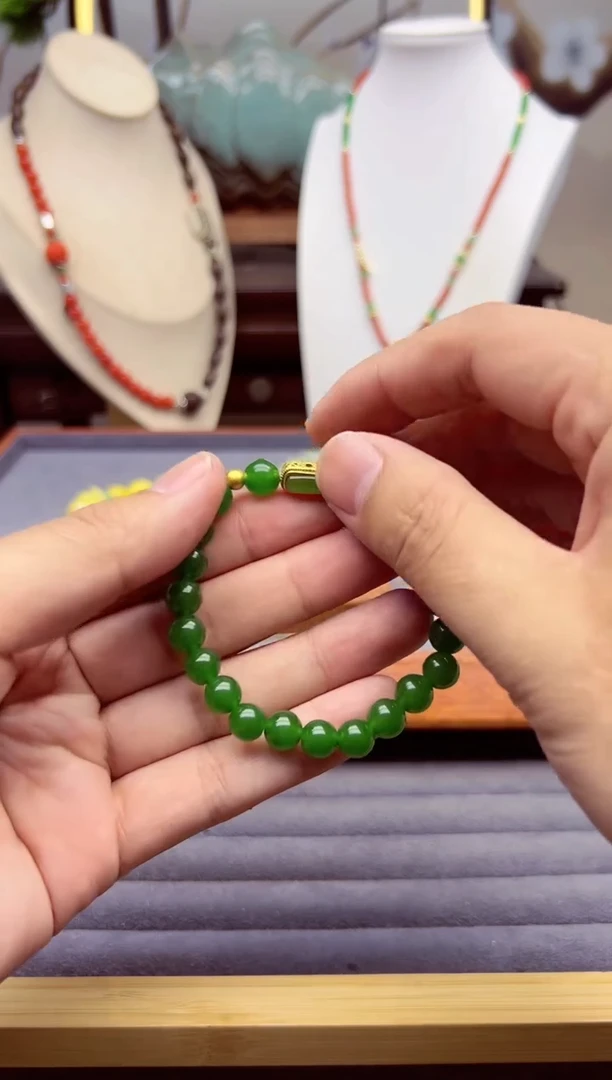 【闪购商品】和田玉耳饰14K金镶嵌s93`````